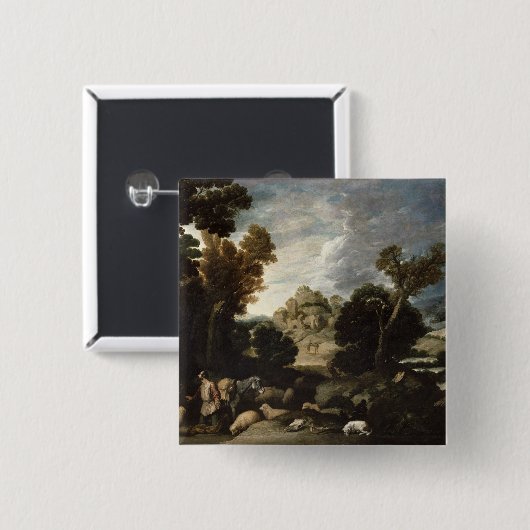 ホウキグサ、c.1635 缶バッジ (正面&裏面)