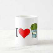 ホウレンソウが大好き コーヒーマグカップ (中央)