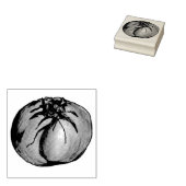 ホウレンソウのクニッシュNYCユダヤ人デリのフードスタンプ ラバースタンプ (押印)