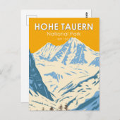 ホエタウランナショナルパークアルパインオーストリアヴィンテージ ポストカード (正面/裏面)