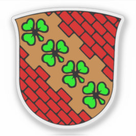 ホエタストラップの自治体の紋章 シール