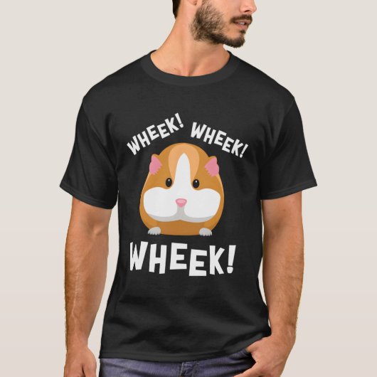 ホエックホエックギニアピグ Tシャツ (正面)