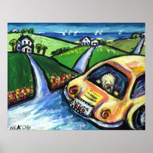 ホエテリアの夏の車 ポスター (正面)