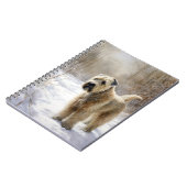 ホエテン・テリアは雪のクリスマスを許した ノートブック (左側)