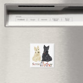 ホエテン&ブラックスコットランド母の日 マグネット (インサイチュ (食洗機))