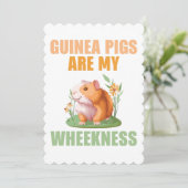 ホエネス・フラット・グリーティング・カード 招待状 (スタンド正面)