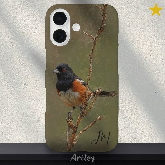 ホエバドリ絵を描ー名前をカスタムする Case-Mate iPhoneケース