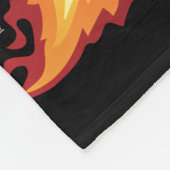 ホエリクラシックーをポップするのマッスルカー フリースブランケット (角)