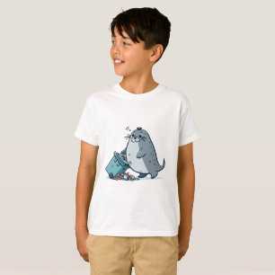 ホエリービン破壊シールをニール Tシャツ