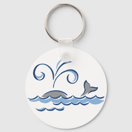 ホエーお洒落ルキーチェーン キーホルダー (正面)