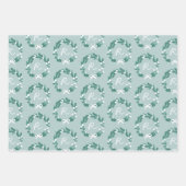 ホエーお洒落ル・クリスマス・ラッピング・紙・シート ラッピングペーパーシート (正面3)