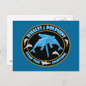 ホエーストップル狩りはがき ポストカード (正面/裏面)