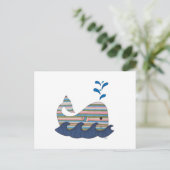 ホエーストライプのルはがき ポストカード (スタンド正面)