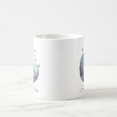 ホエーパーソナライズされたルラブマグ コーヒーマグカップ (中央)