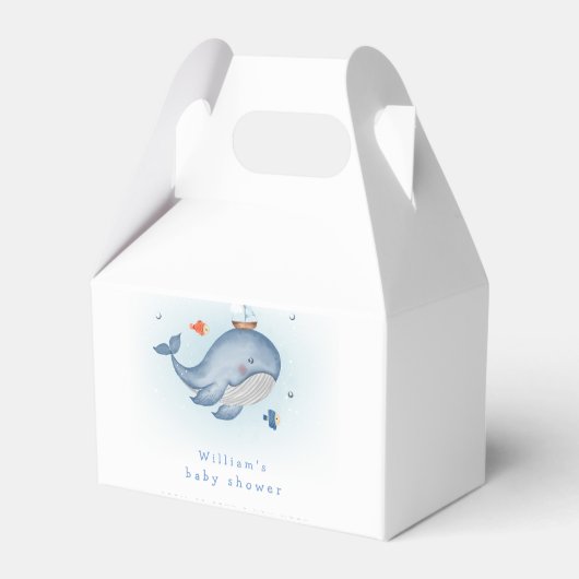 ホエーミニマルル・ナウティカの赤ちゃんシャワーの下で フェイバーボックス (裏面サイド)
