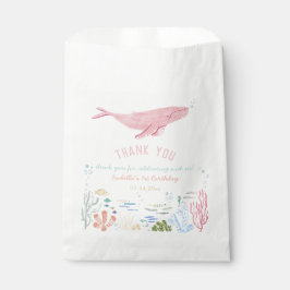 ホエールアンダーザシー誕生日サンキュー フェイバーバッグ