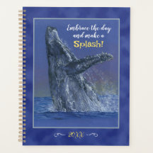 ホエールアートとおもしろいことわざウィークリー/デイリープランナー