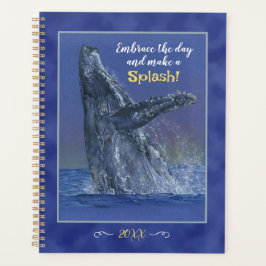 ホエールアートとおもしろいことわざウィークリー/デイリープランナー プランナー手帳