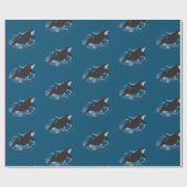 ホエールアート ラッピングペーパー (フラット)