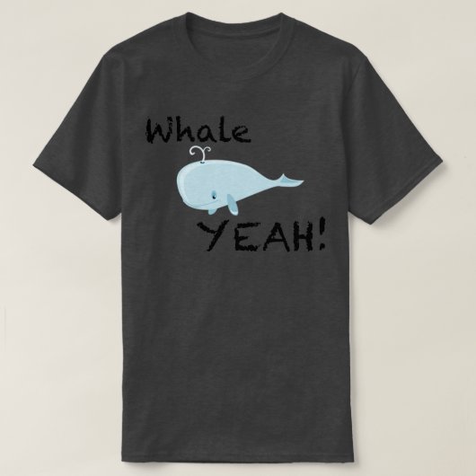 ホエールイェイ Tシャツ (デザイン正面)