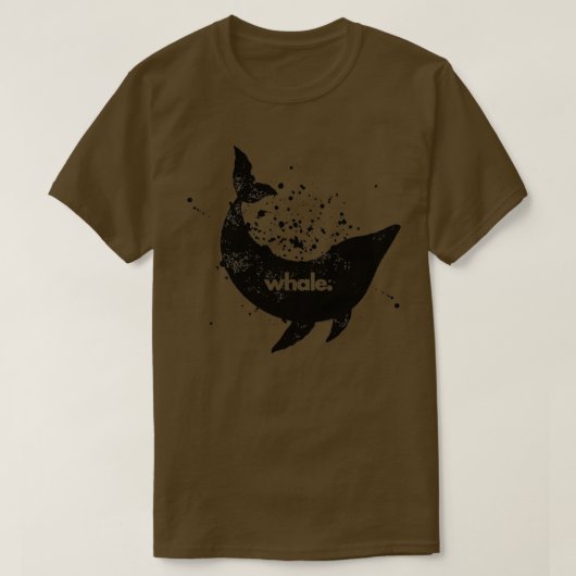 ホエールインク動物収集 Tシャツ (デザイン正面)