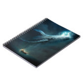 ホエールインザスカイファンタジーアート ノートブック (左側)