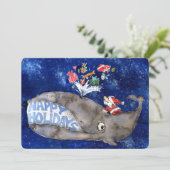 ホエールウィッシュズカートンホリデーカード シーズンカード (スタンド正面)