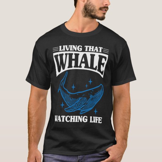 ホエールウォッチャーライフ Tシャツ (正面)