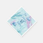 ホエールオブザグタイム誕生日 スタンダードカクテルナプキン (角)