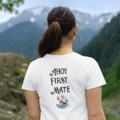 ホエールオブザタイムファーストメイト少年誕生日ママ Tシャツ