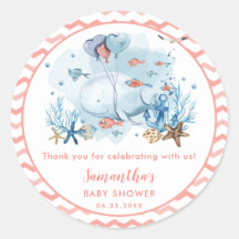 ホエールガール航海のの赤ちゃんシャワーありがとう