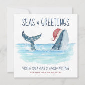 ホエールサンタ航海のシおもしろいョス シーズンカード (正面)