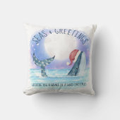 ホエールサンタ航海のシーウォーター クッション (正面)