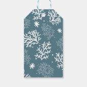 ホエールシャークおもしろいクリスマス ギフトタグ (裏面)