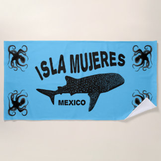 ホエールシャークスキューバダイビング | Isla Mujeres ビーチタオル