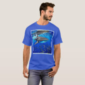 ホエールシャークマジェシーデザイン Tシャツ (正面フル)