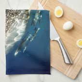 ホエールシャーク・オスロブフィリピン キッチンタオル (四つ折り)