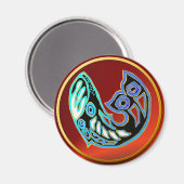 ホエールシンボル磁石 マグネット (正面/裏面)