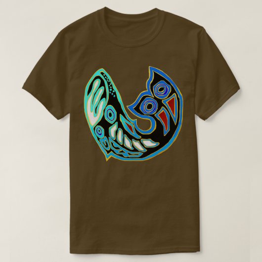 ホエールシンボル Tシャツ (デザイン正面)