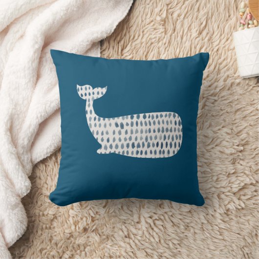 ホエールシーガラスビーチ小石沿岸装飾用クッション クッション (ブランケット)