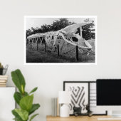 ホエールスケルトンアラスカ1922 ポスター (ホームオフィス)