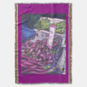 ホエールスープにウェルウィスク スローブランケット (正面縦)