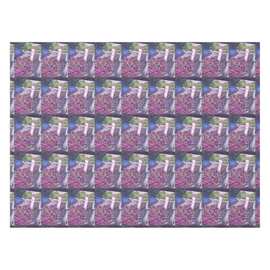 ホエールスープにウェルウィスク テーブルクロス (正面(横))