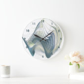 ホエールソングの壁時計 ラージ壁時計 (ホーム)