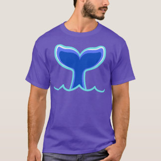 ホエールテールオルカ海ライフ1 Tシャツ