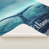 ホエールテールオーバー海カスタム シェルパブランケット (3/4)