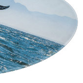 ホエールテールシースケープ:劇的な水。 カッティングボード (角)