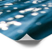 ホエールテールシースケープ：劇的な水。 ポスター (角)