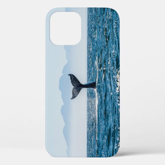 ホエールテールシースケープ：劇的な水。 Case-Mate iPhoneケース (裏面)