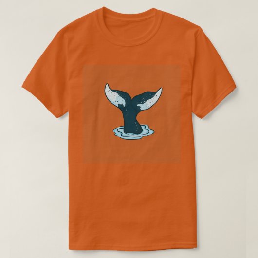 ホエールテール12 Tシャツ (デザイン正面)